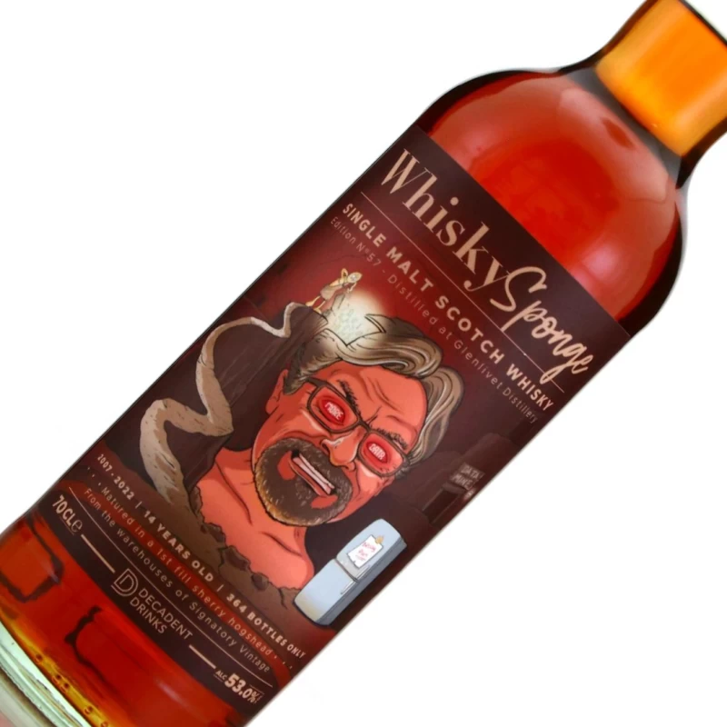 Whisky Sponge Glenlivet 2007 Edition No.57 威士忌海綿 格蘭利威14年單一麥芽威士忌(頹廢飲料)