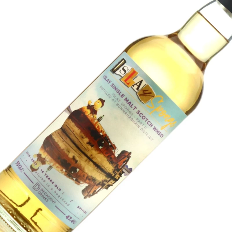 Whisky Sponge Islay Part II Bunnahabhain Moine 2006  威士忌海綿 艾雷第2部 - 布那哈本 16年蘇格蘭單一麥芽威士忌(頹廢飲料)