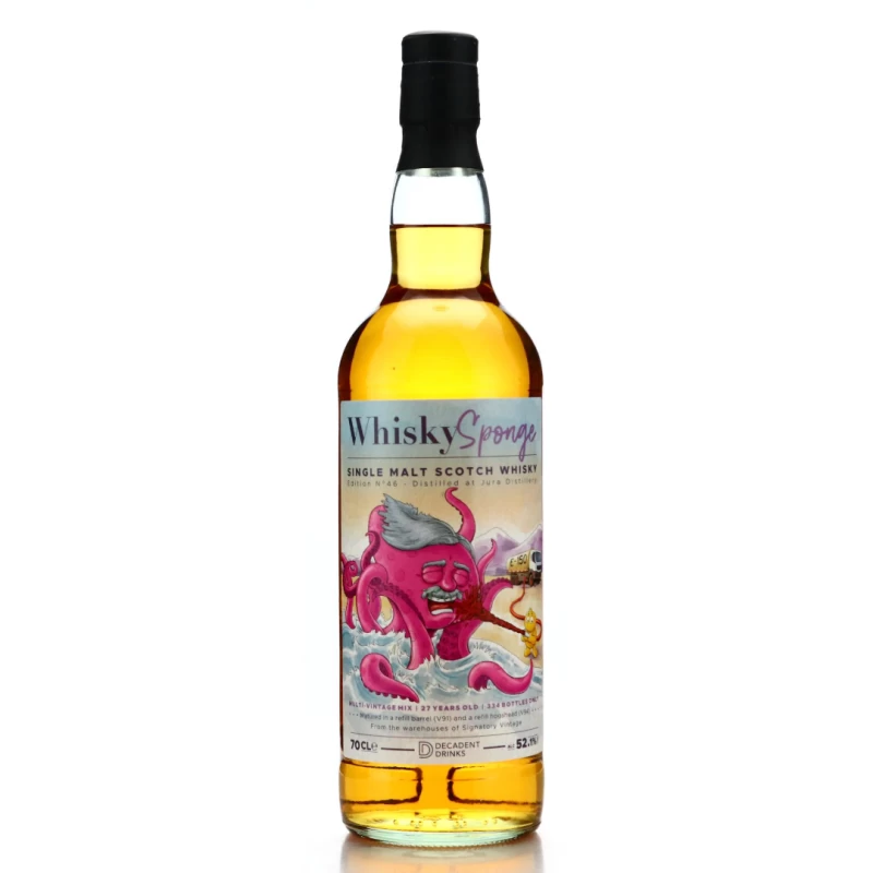 Whisky Sponge JURA 27y No.45  威士忌海綿 吉拉 27年 蘇格蘭單一麥芽威士忌 (頹廢飲料)：圖片 2