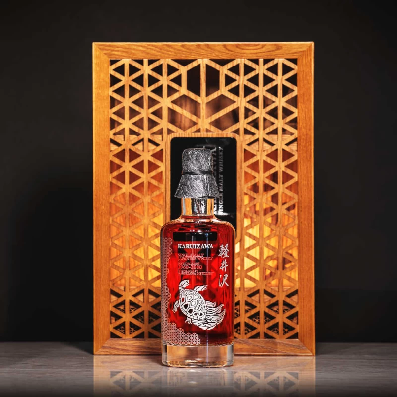輕井澤 1960-2000年FIVE DECADES 黃金鶴、銀紋龜典藏原酒套組 KARUIZAWA FIVE DECADES 2 Bottles set：圖片 3