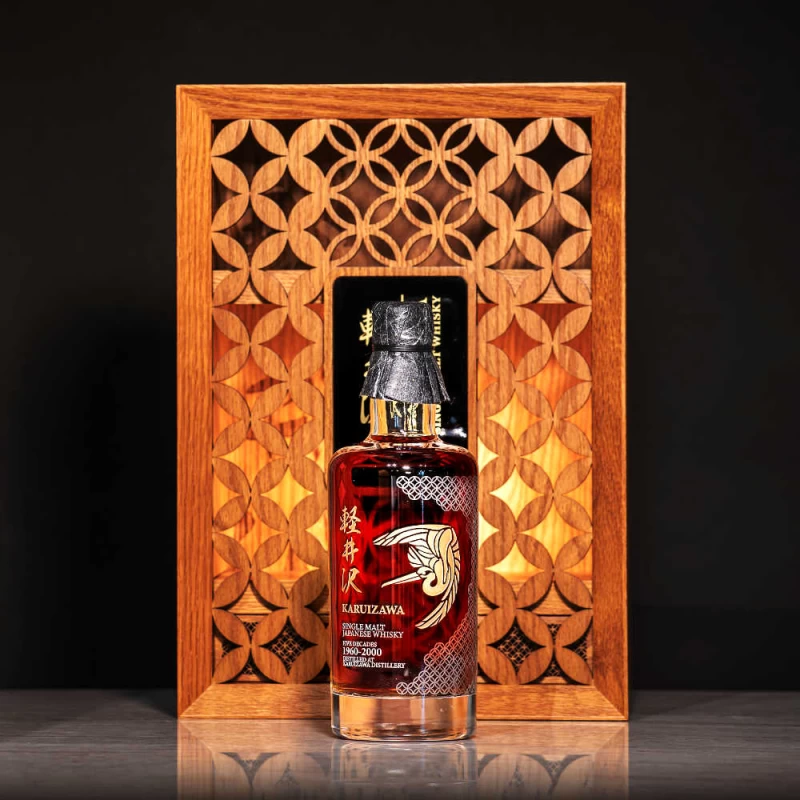 輕井澤 1960-2000年FIVE DECADES 黃金鶴、銀紋龜典藏原酒套組 KARUIZAWA FIVE DECADES 2 Bottles set：圖片 2
