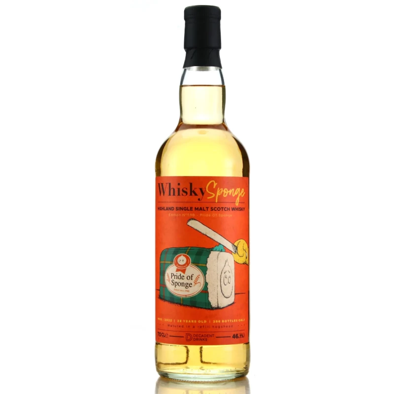 Pride Of Sponge Highland Malt 1993 Edition No.59B威士忌海綿 海綿的驕傲- 高地 28年單一麥芽威士(頹廢飲料)：圖片 2