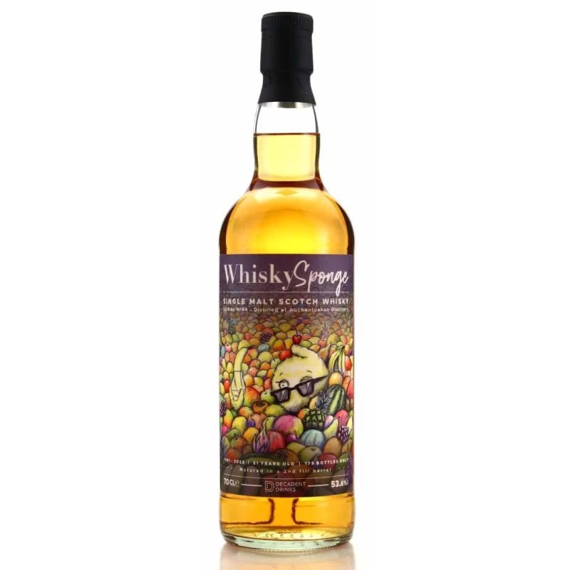 WhiskySponge Auchentoshan 31y Ed.84 威士忌海綿 歐肯特軒 31年 蘇格蘭單一麥芽威士忌(頹廢飲料)：圖片 2