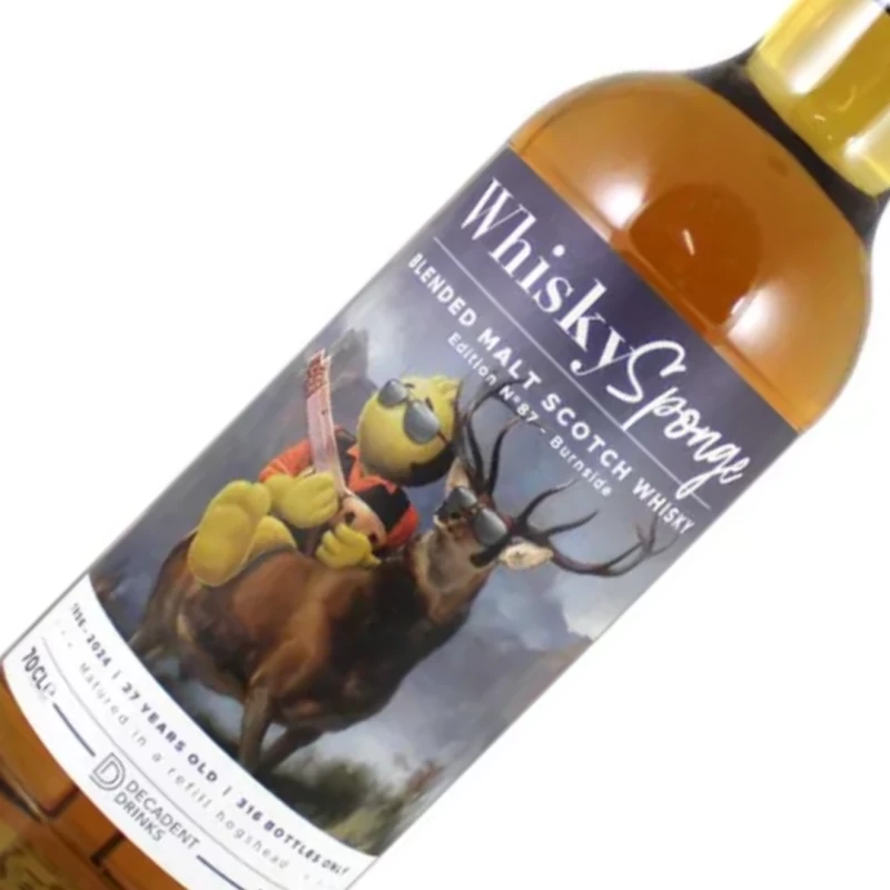 Whisky Sponge Burnside 1996-27 years old Ed.87 威士忌海綿 奔賽(百富)1996-27年 調和麥芽原酒(頹廢飲料)