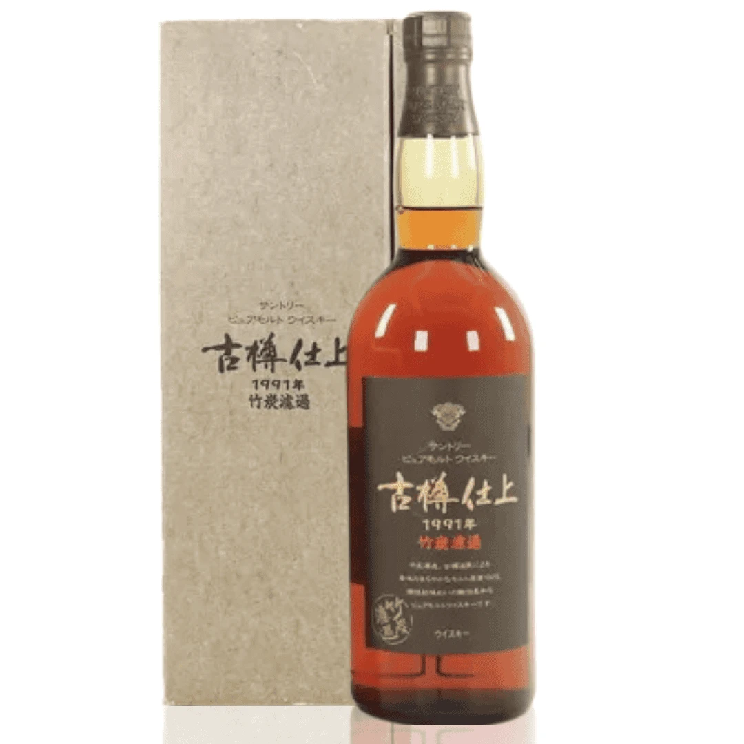 三得利1991年竹炭濾過古樽仕上純麥威士忌Suntory Pure Malt Whisky 