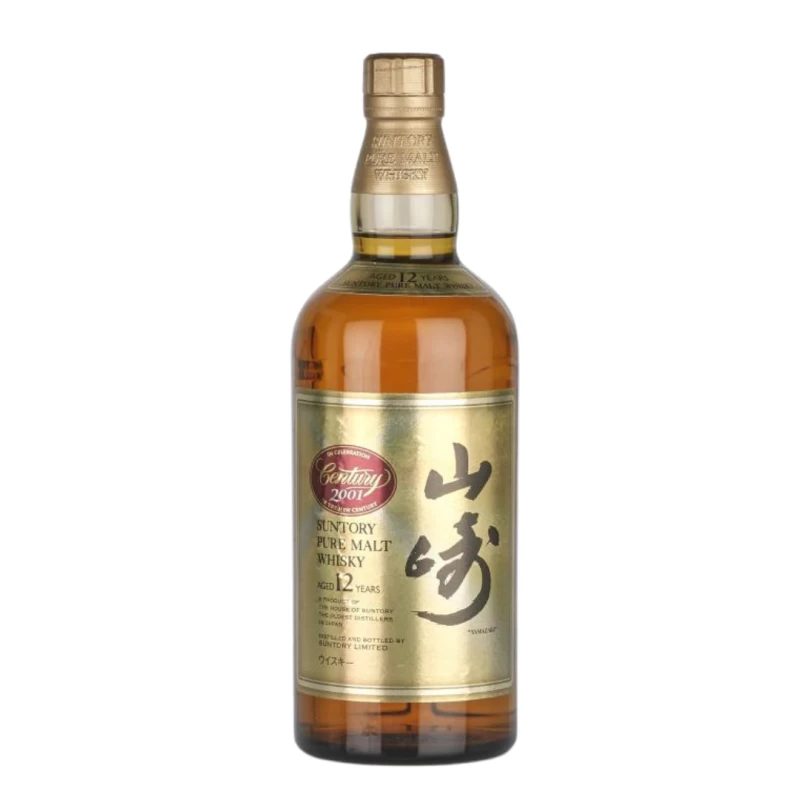 山崎12年 2001新世紀紀念版(金花標) 單一麥芽威士忌 YAMAZAKI 12Y 2001s