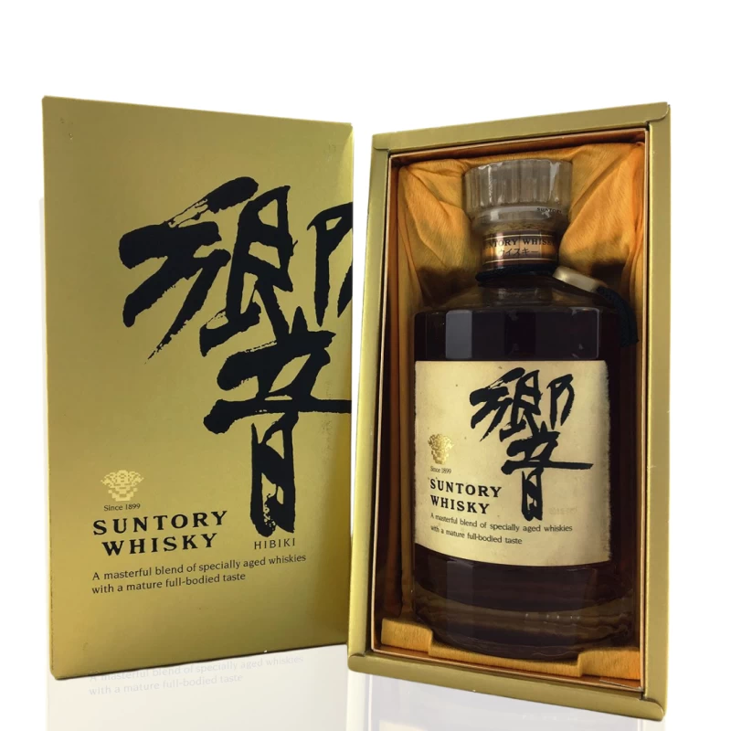 響 金花標90年代金禮盒天地蓋版 700ml (響17前身)