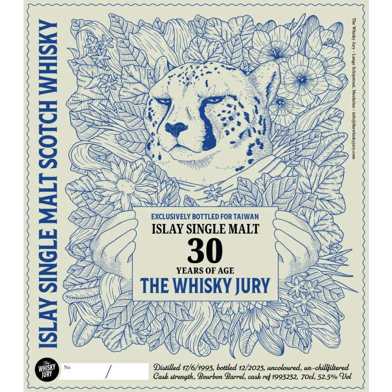 The Whisky Jury Peated Islay 1993 52.5% 台灣專屬桶：圖片 2