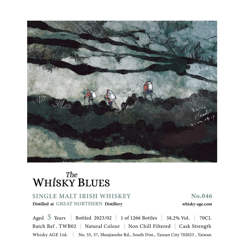 The Whisky Blues No.046 Great Northern 5yo 58.2% 威士忌藍調：圖片 2