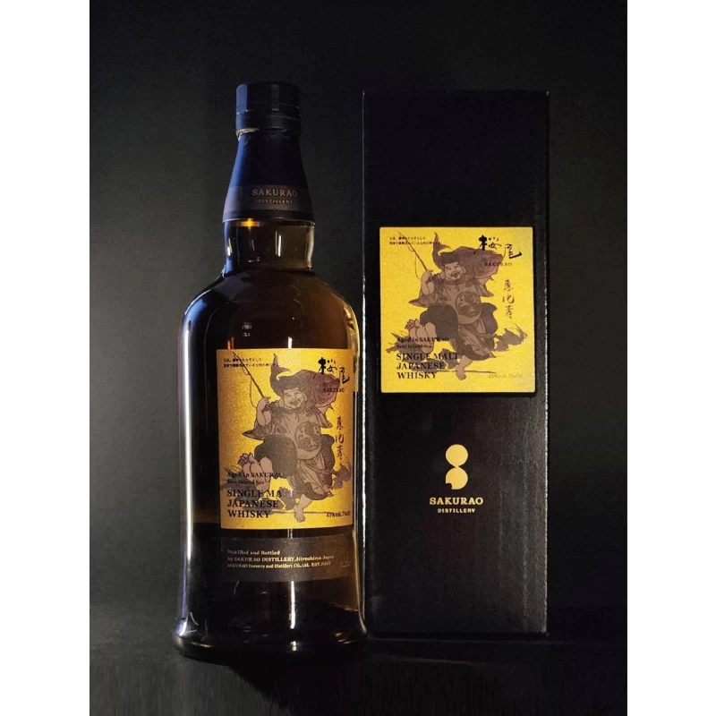 櫻尾蒸溜所 七福神-惠比壽 櫻尾單一麥芽威士忌  SINGLE MALT JAPANESE WHISKY：圖片 4