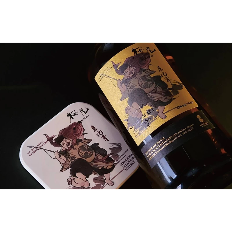 櫻尾蒸溜所 七福神-惠比壽 櫻尾單一麥芽威士忌  SINGLE MALT JAPANESE WHISKY：圖片 3