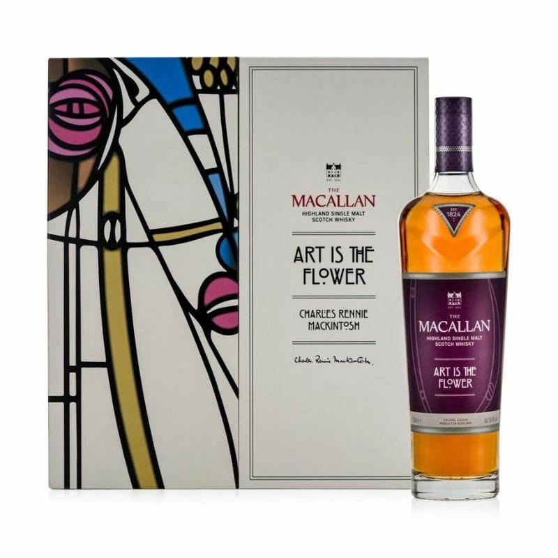 麥卡倫 ART IS  FLOWER藝術即繁花限量版威士忌 MACALLAN ART IS FLOWER LIMITED EDITION