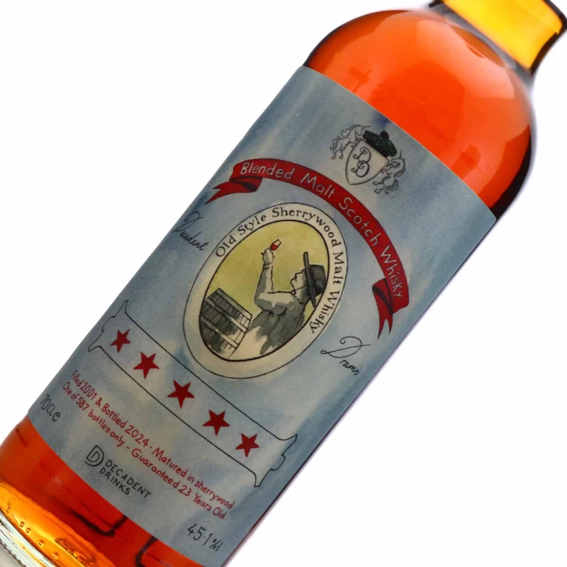 Decadent Drams Blended Malt 23 年（2001-2024） 調和麥芽威士忌 (頹廢飲料)