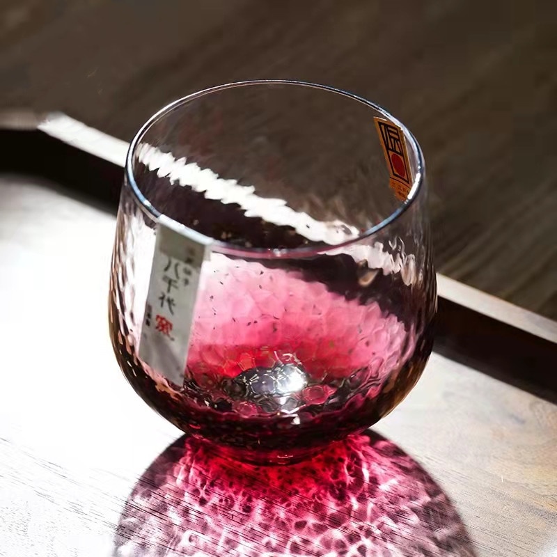 日式八千代窯金箔水晶星辰玻璃杯(單入/雙入組)：圖片 4