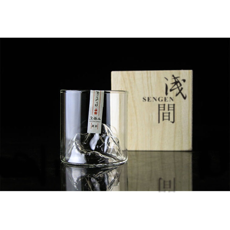 CHAMVIN 日式 淺間富士山杯(原裝木盒)：圖片 3