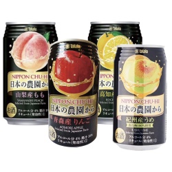 日本農園水果氣泡酒 ( 梅子/白桃/蘋果)