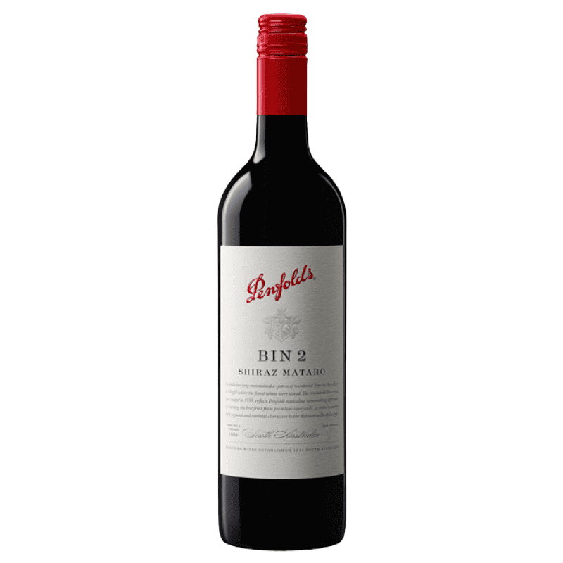 澳洲奔富Bin2 希哈瑪塔羅紅葡萄酒Penfolds