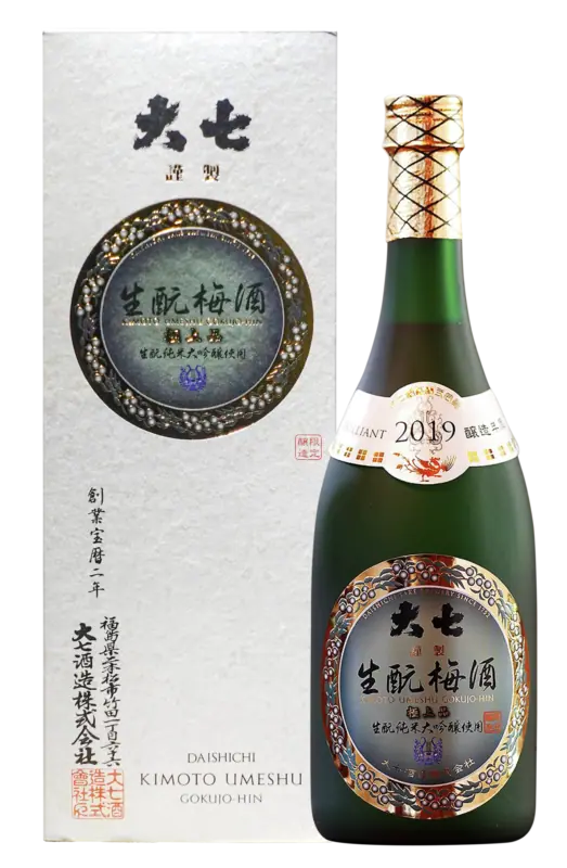 大七酒造極上品生酛梅酒商品實拍