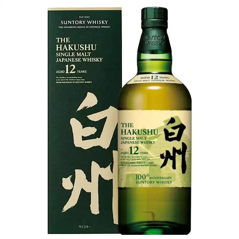 山崎12年100周年&白州12年100周年紀念套組- 花落一杯酒