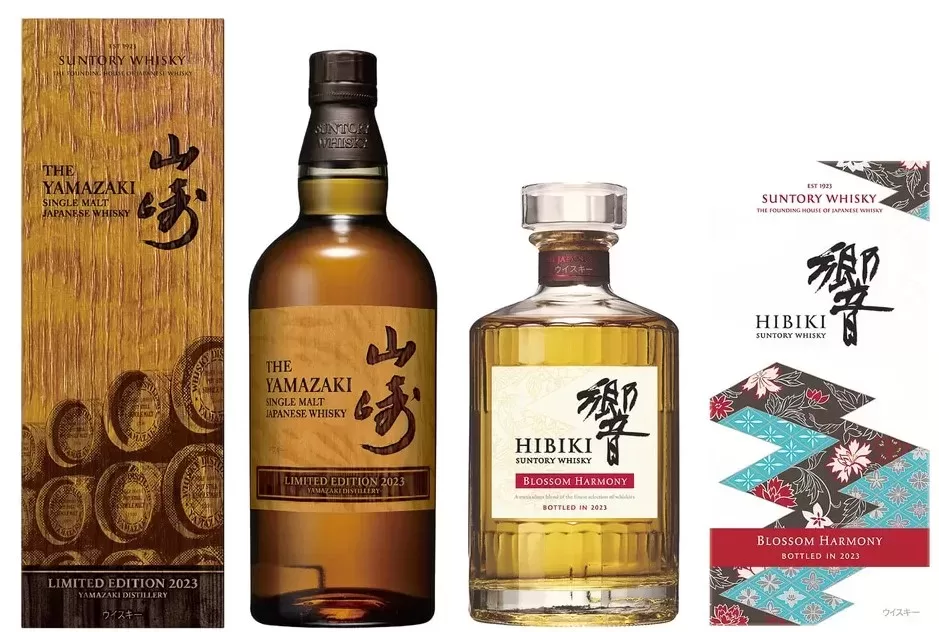 響、山崎2023限量版套組Hibiki/Yamazaki 2023 Limited edition - 花落