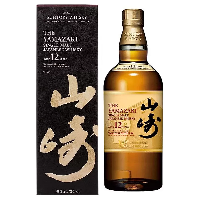 山崎12年100周年紀念款(盒裝版) yamazaki whisky 12YO 100TH ANN - 花
