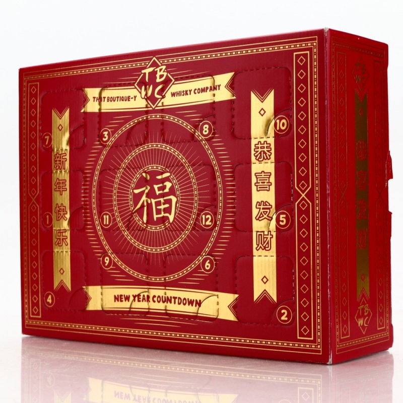 TBY漫畫標 春節新年倒數小樣禮盒組(蠟封50ML*12)：圖片 2