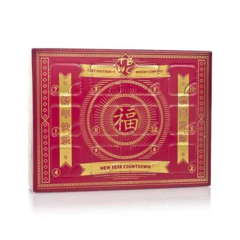TBY漫畫標 春節新年倒數小樣禮盒組(蠟封50ML*12)