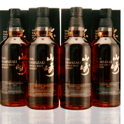 山崎2014-2017年 絕版套組 Yamazaki 2014 to 2017 Limited Edition single malt whisky
