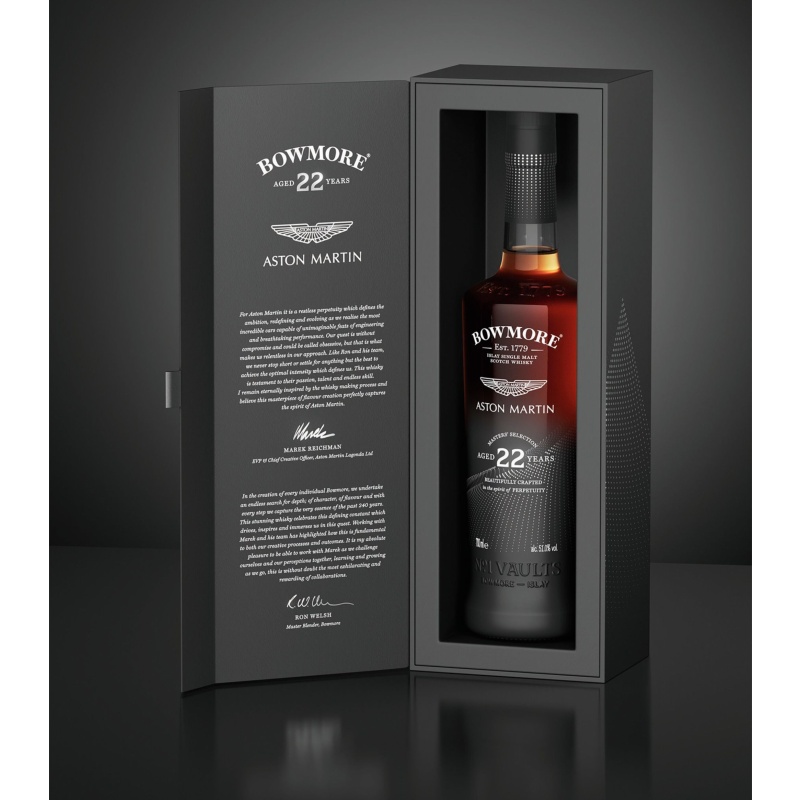 波摩馬丁 ASTON MARTIN Bowmore X 奧斯頓馬汀 大師鉅作22年 第三版