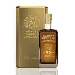 鄧肯泰勒Rarest Reserve 麥卡倫 52年1969單桶原酒 (黃金造型禮盒裝100ML)