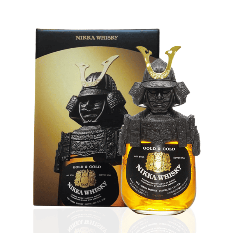 NIKKA 武士造型 調和式威士忌 NIKKA GOLD & GOLD WHISKY SAMURAI