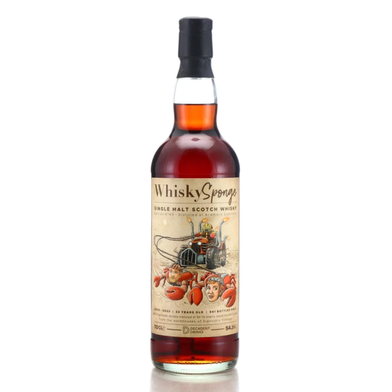 Whisky Sponge Ardmore 2000 Edition No.69 威士忌海綿 奧德摩爾 22年單一麥芽威士忌(頹廢飲料)：圖片 2