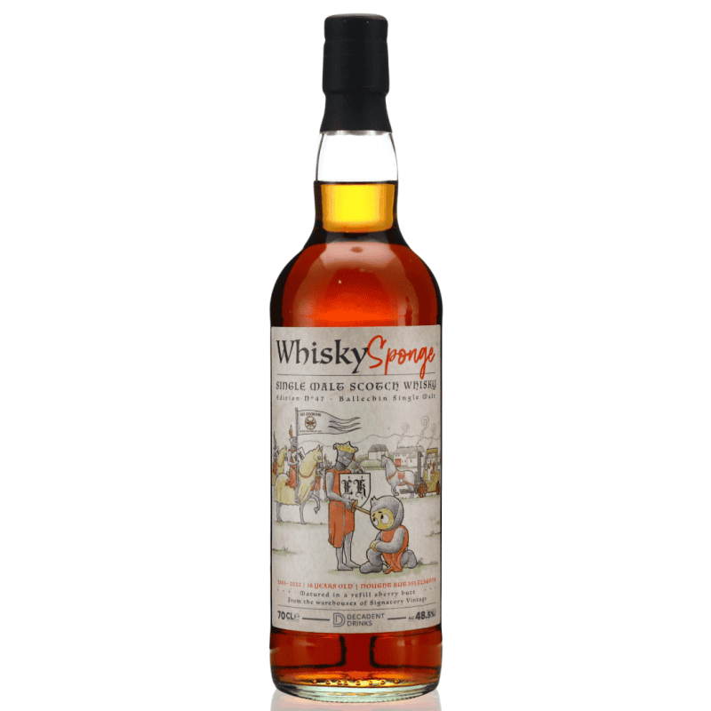 Whisky Sponge Ballechin 2003 18Y Ed.47 威士忌海綿 貝勒漢18年單一麥芽威士忌(頹廢飲料)：圖片 2