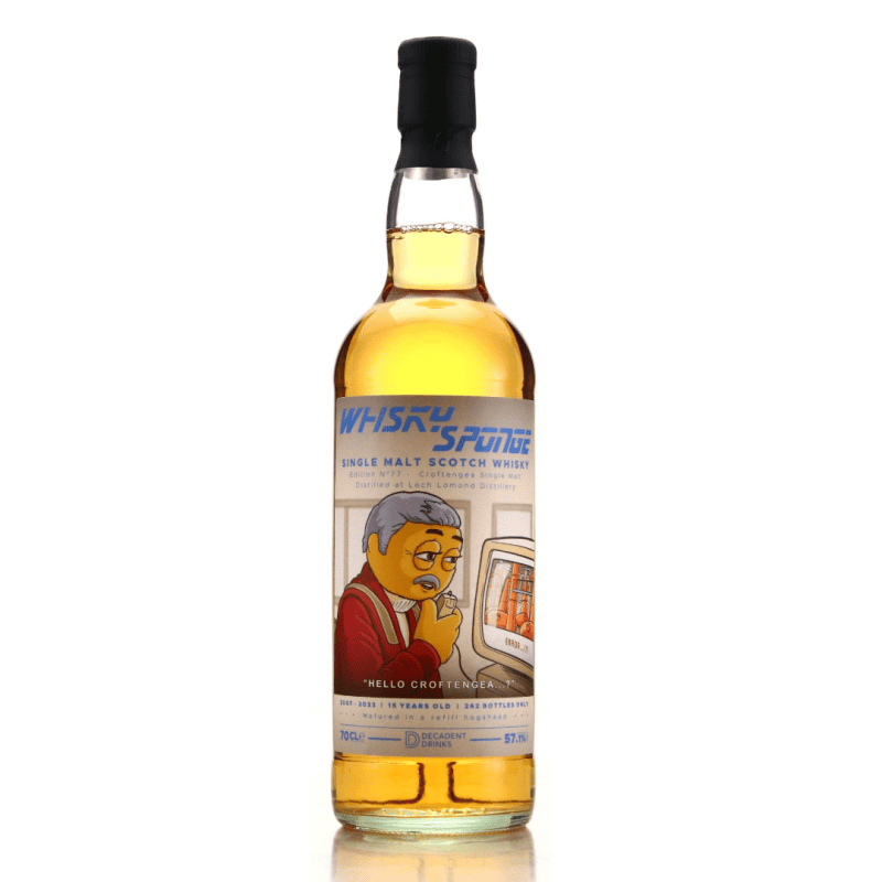 Whisky Sponge Croftengea15y Edition No.77威士忌海綿 克福敦吉15年單一麥芽威士忌(頹廢飲料)：圖片 2