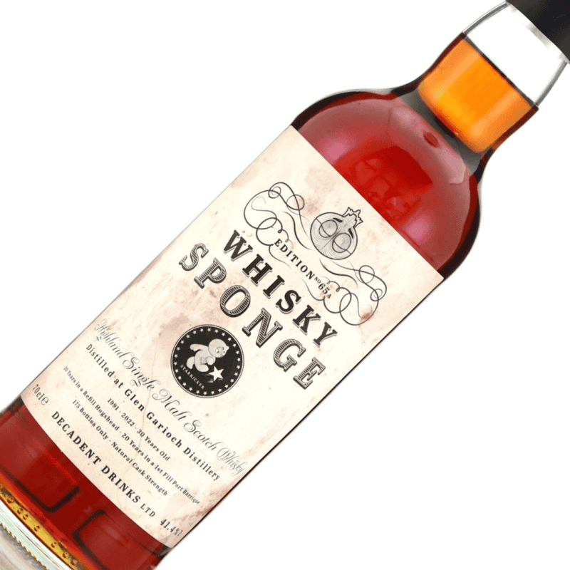 Whisky Sponge Glen Garioch 1991 Edition No.65A威士忌海綿 格蘭蓋瑞 30年單一麥芽威士忌(頹廢飲料)