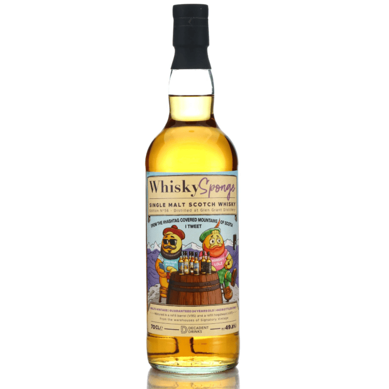 Whisky Sponge Glen Grant 24y Edition No.56 威士忌海綿 格蘭冠24年單一麥芽威士忌(頹廢飲料)：圖片 2