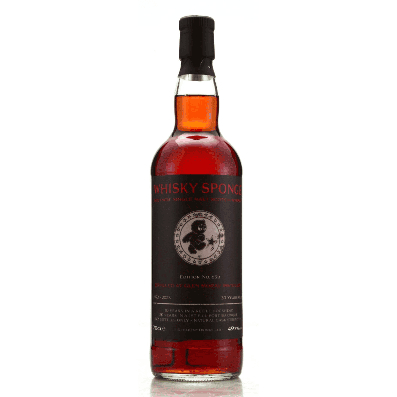 Whisky Sponge Glen Moray1992Edition No.65b威士忌海綿 格蘭莫雷 30年單一麥芽威士忌(頹廢飲料)：圖片 2