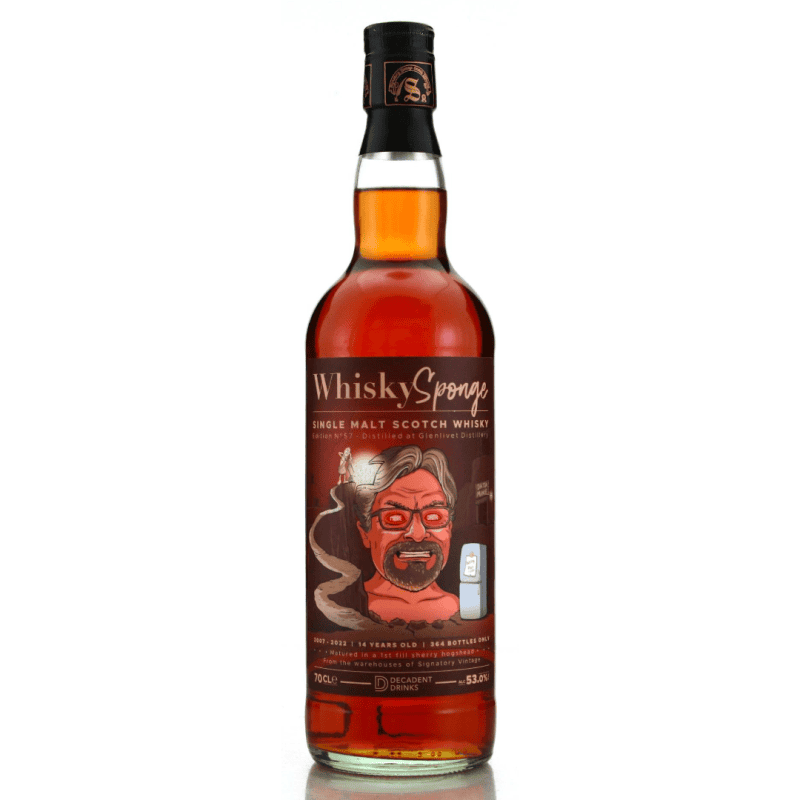 Whisky Sponge Glenlivet 2007 Edition No.57 威士忌海綿 格蘭利威14年單一麥芽威士忌(頹廢飲料)：圖片 2