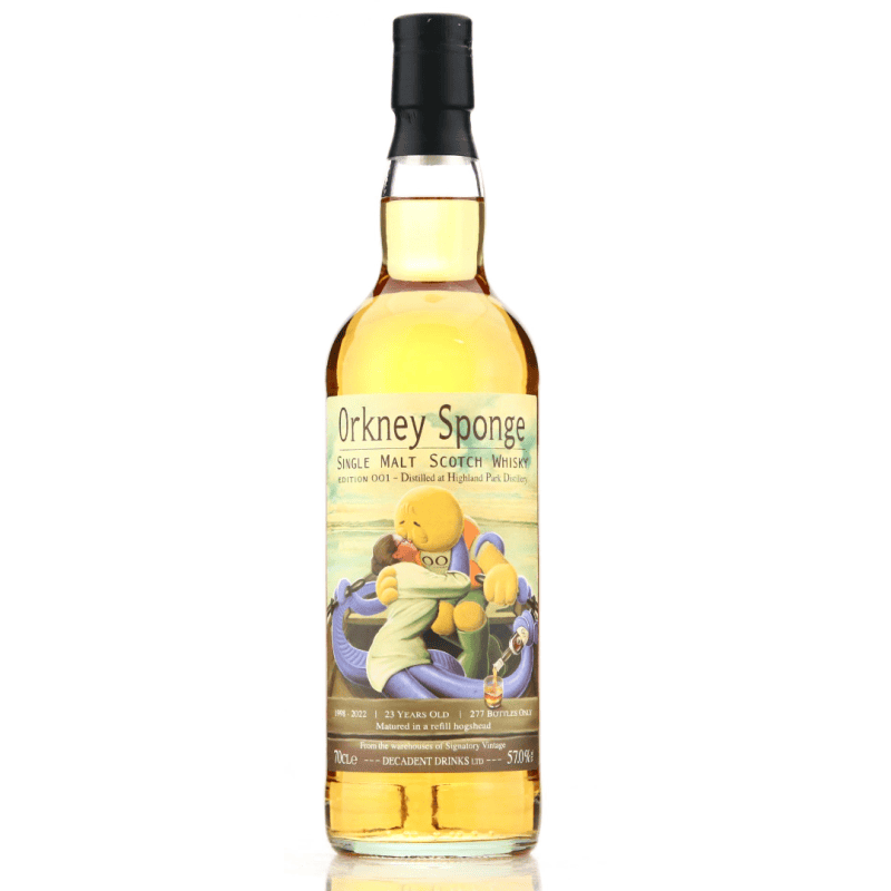 Whisky Sponge Orkney Highland Park 1998 Ed.1 威士忌海綿 高原騎士 23年 蘇格蘭單一麥芽威士忌(頹廢飲料)：圖片 2