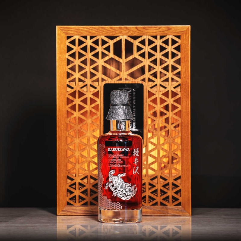 輕井澤 1960-2000年FIVE DECADES 黃金鶴、銀紋龜典藏原酒套組 KARUIZAWA FIVE DECADES 2 Bottles set：圖片 3