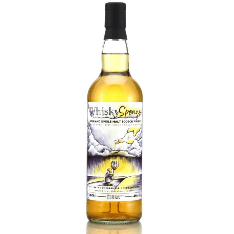 Whisky Sponge Tomatin 29y Ed.82威士忌海綿 湯馬丁29年 蘇格蘭單一麥芽威士忌 (頹廢飲料)：圖片 2