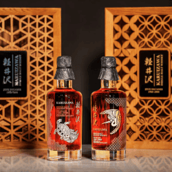 輕井澤 1960-2000年FIVE DECADES 黃金鶴、銀紋龜典藏原酒套組 KARUIZAWA FIVE DECADES 2 Bottles set
