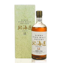NIKKA 北海道12年金字標首版單一麥芽日本威士忌 (余市12年首版 1982推出) HOKKAIDO 12Y 750ml