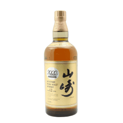 山崎12年 2000千禧年紀念版(金花標) 單一麥芽威士忌 YAMAZAKI 12Y 2000S