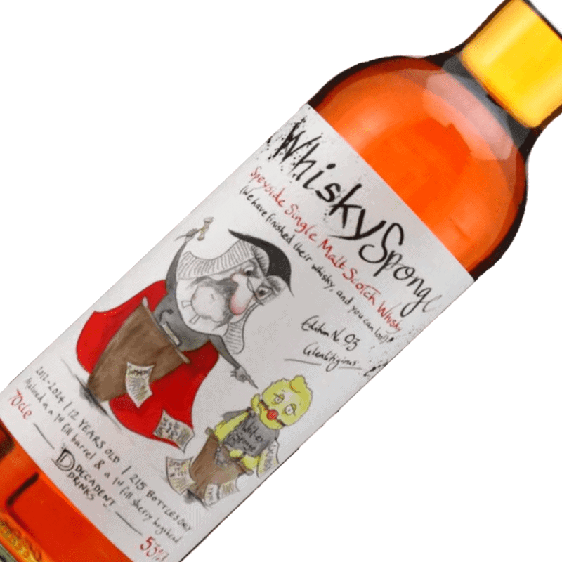 Whisky Sponge Edition No.93 Glenlitigious 12y  威士忌海綿 格蘭花格12年 No.93初次雪莉/波本桶(頹廢飲料)