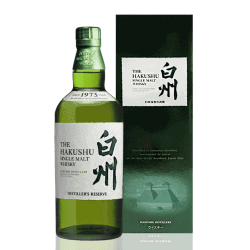 新白州 舊版亮面盒威士忌HAKUSHU 單一純麥威士忌700ml