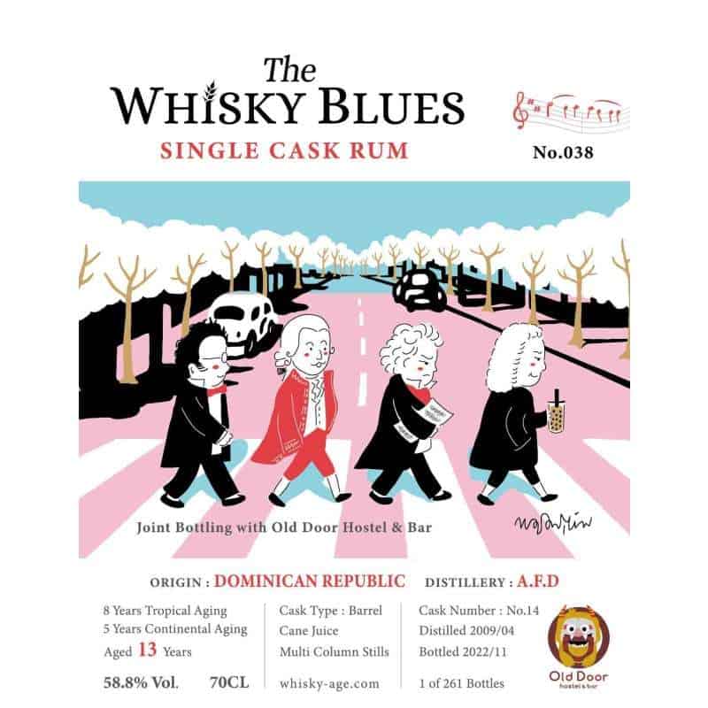 The Whisky Blues No.038 A.F.D. 2009 13yo Barrel 58.8% 威士忌藍調：圖片 2
