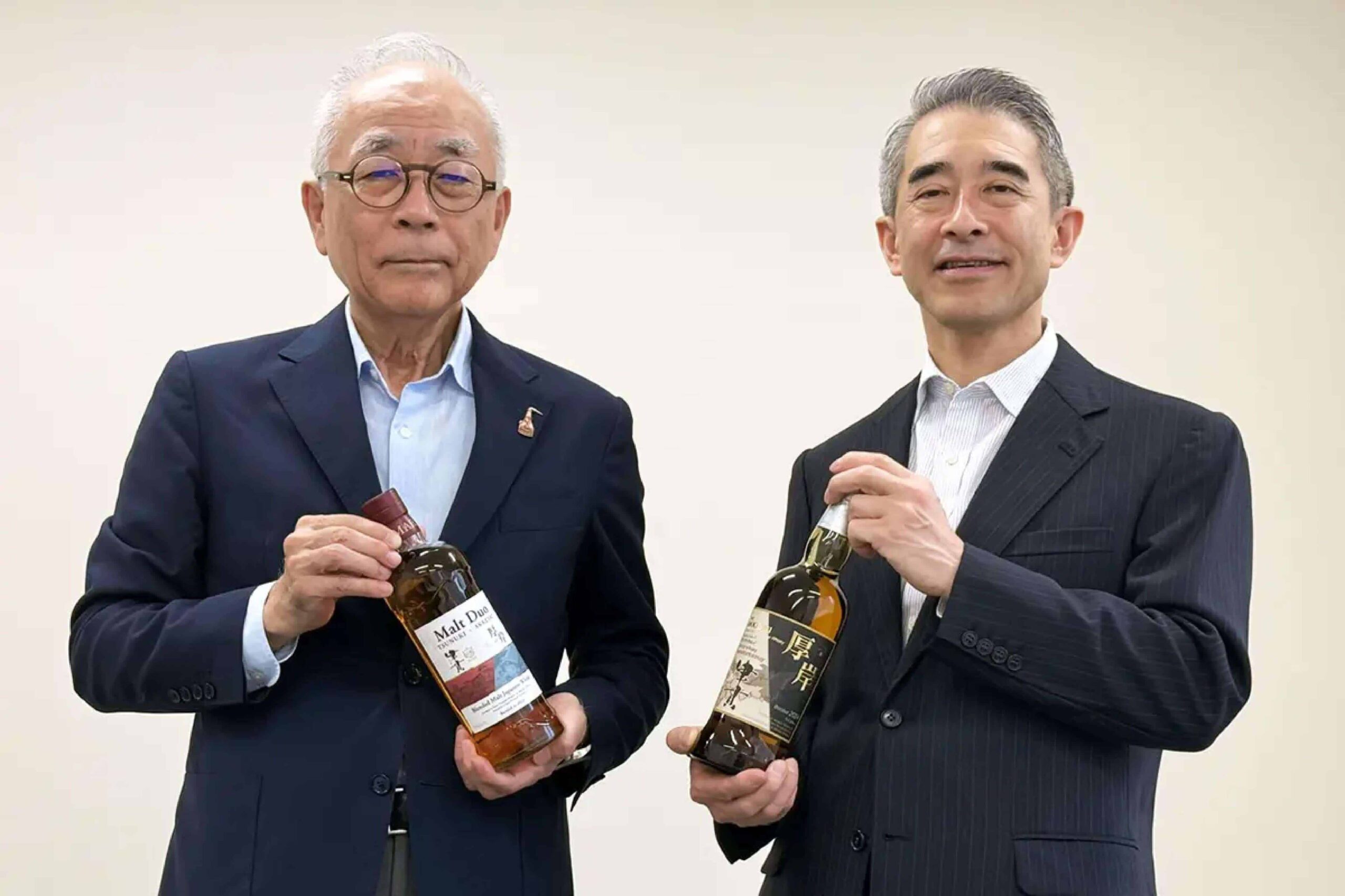 津貫 厚岸台灣限定典藏⽊盒組 全台限量200組(700ml*2) MARS WHISKY Malt Duo TSUNUKI × AKKESHI Special Box:圖片 2