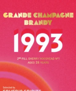 Alternative view of Spheric Spirits Grande Champagne Brandy (Cognac) 1993 28yo Second Fill Sherry Hogshead 54%(白蘭地)