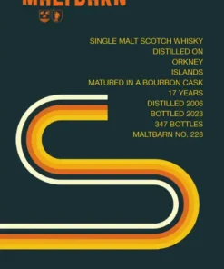 Alternative view of Maltbarn Orkney Single Malt 2006 17yo Bourbon Cask 52.7%